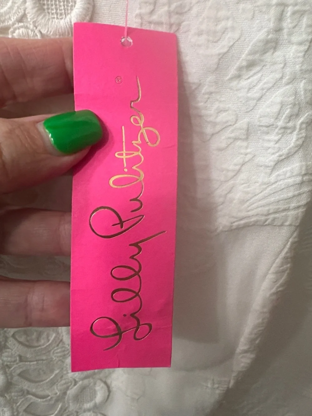 Lilly Pulitzer Sleeveless White Embroidered Turtle Dress 12 - Picture 7 of 10